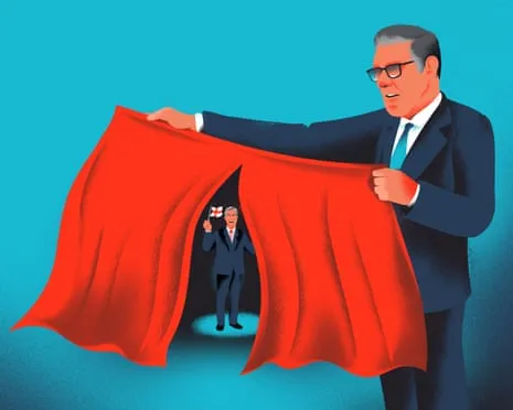 It has Come to This: Keir Starmer Now Serves as Just the Warm-Up Act for Nigel Farage