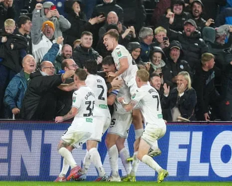 Frustration for Postecoglou as Swansea Stun Nottingham Forest with Late Turnaround